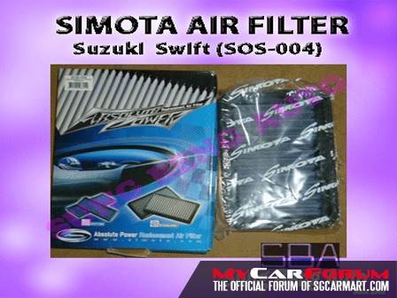 Simota Suzuki Swift Stainless Steel Air Filter