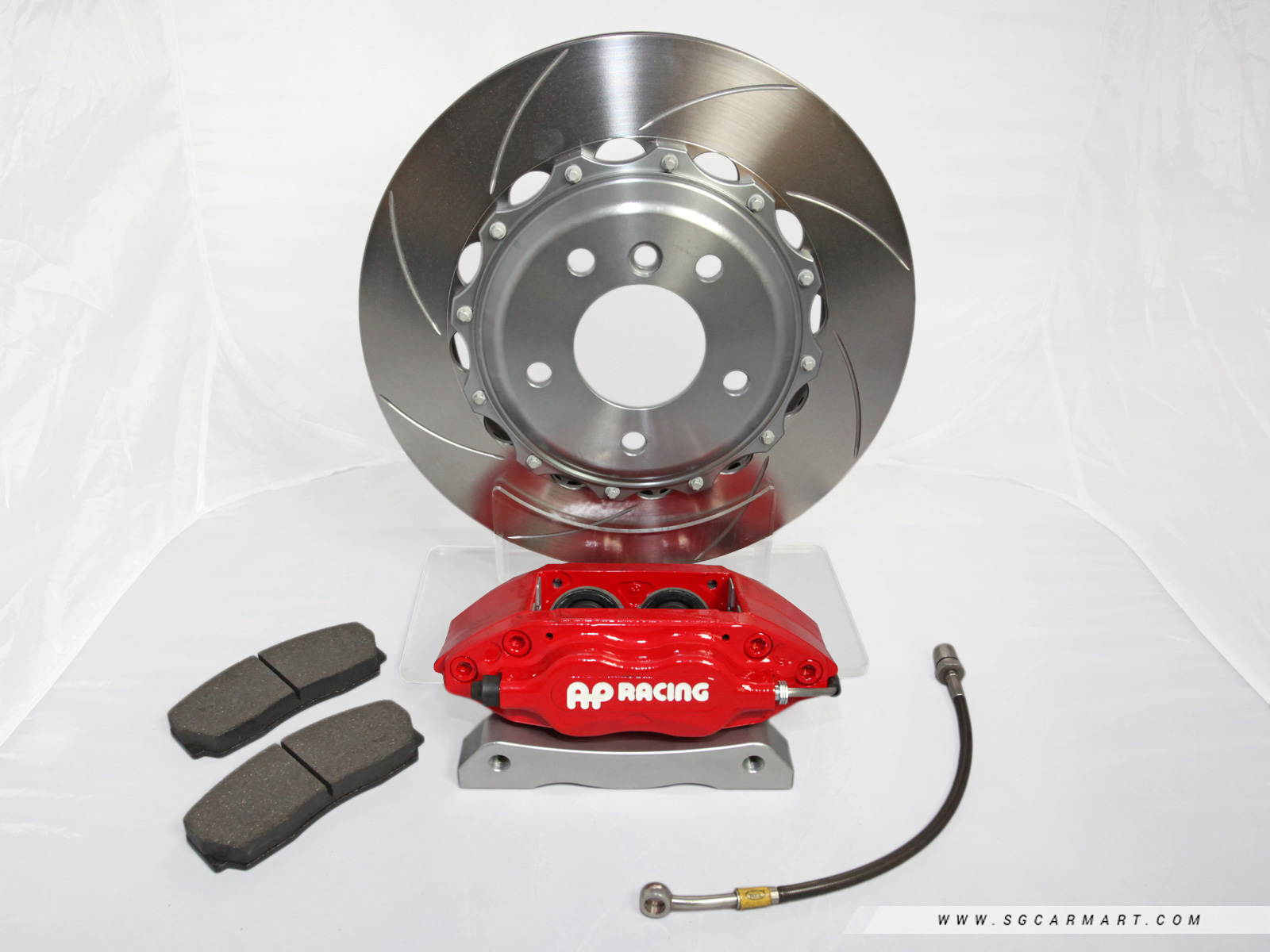 AP Racing CP7600 Brake Kit Set (With Ap pads & Ap 330x25.4mm slotted Rotor)