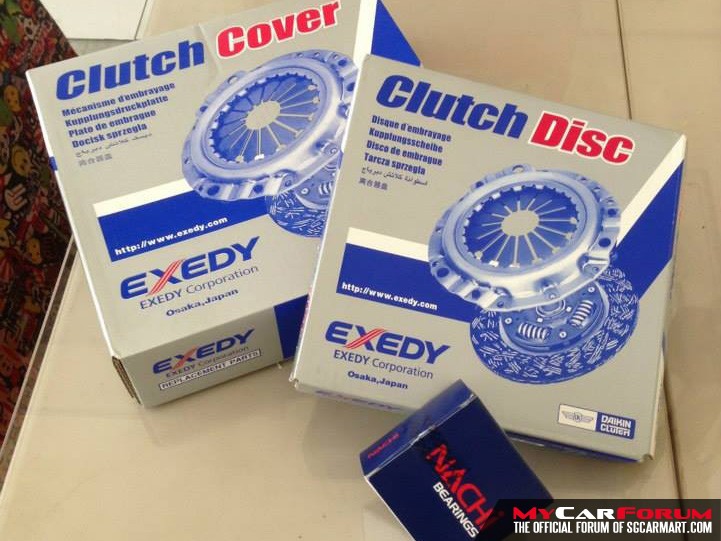 Exedy Spring-Type Disc Clutch Replacement