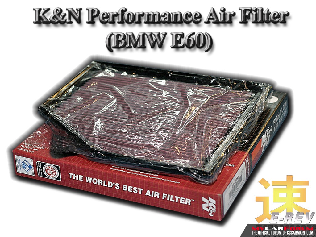 BMW E60 520i K&N Air Filter