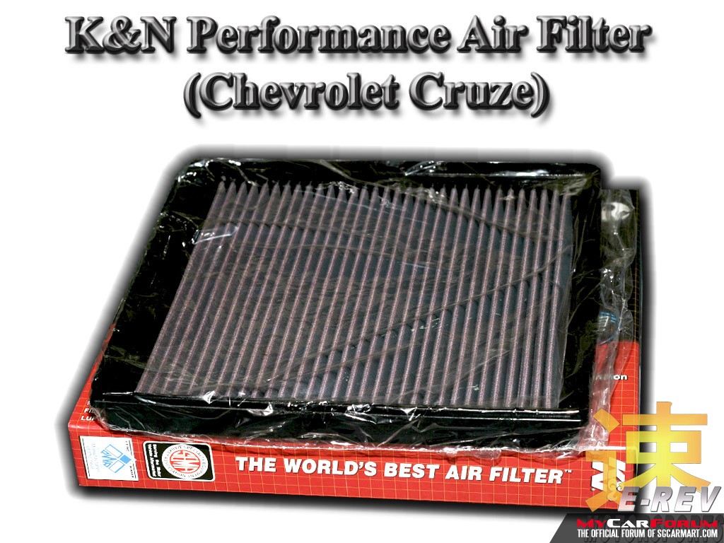 Chevrolet Cruze K&N Performance Air Filter