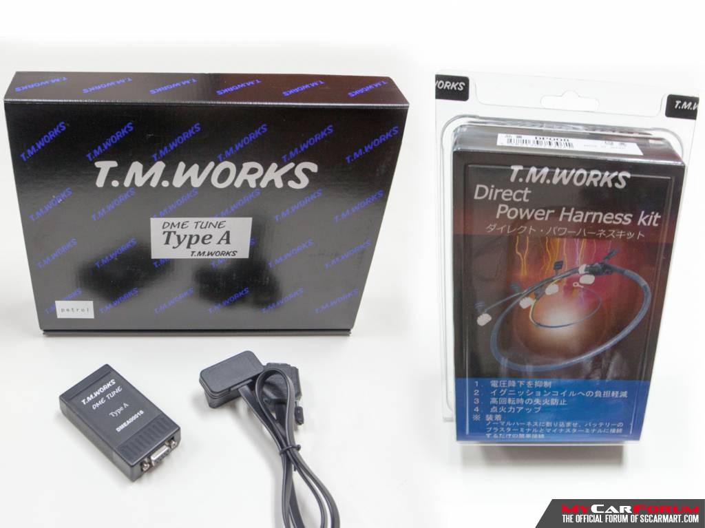 T.M.Works DME TUNE Type A Tuning Kit (with Direct Power Harness)