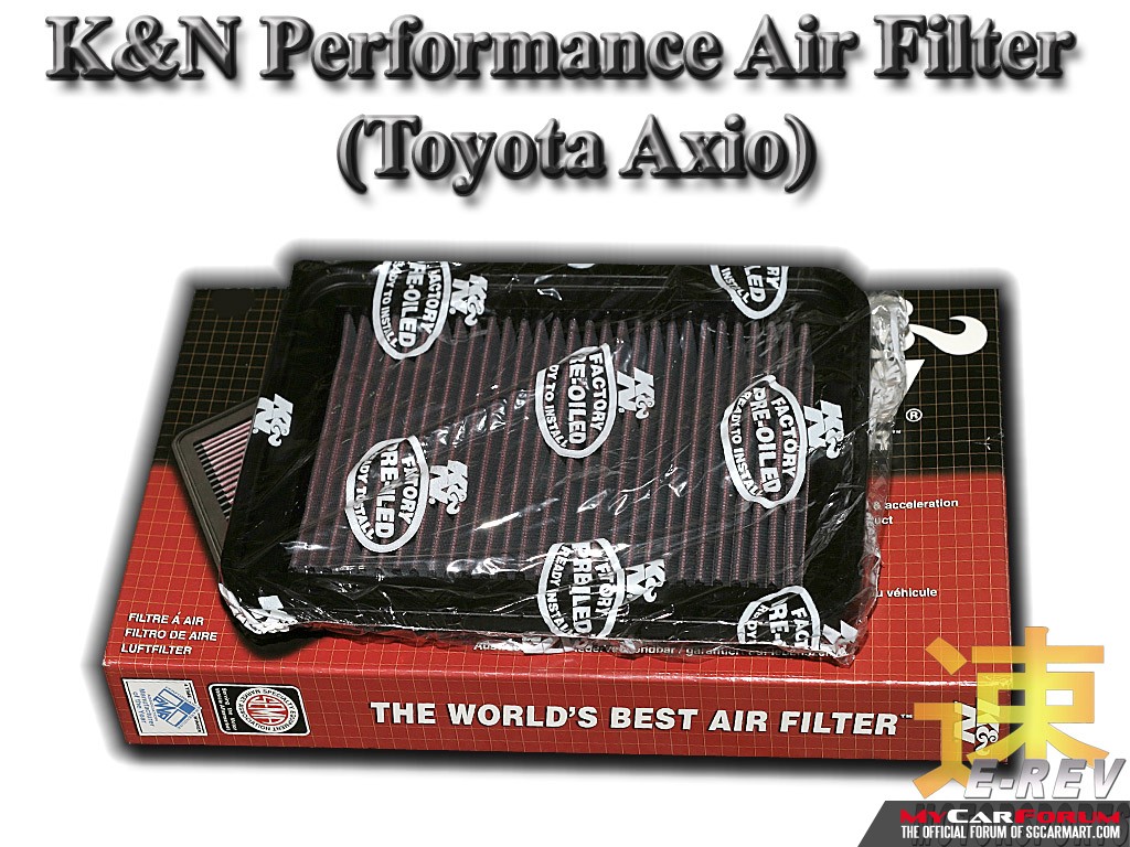 Toyota Axio K & N Performance Air Filter