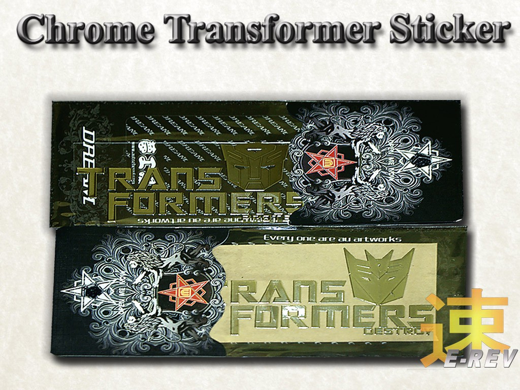 Transformer Decal (Chrome)