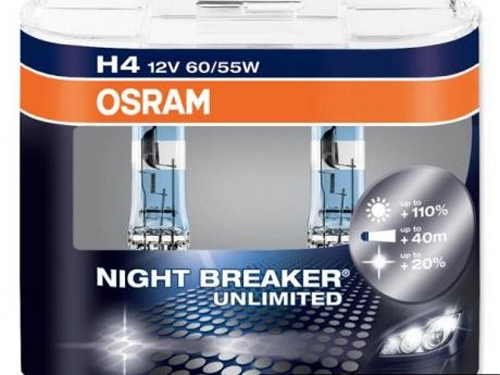 Osram Night Breaker Unlimited (H4) Bulbs