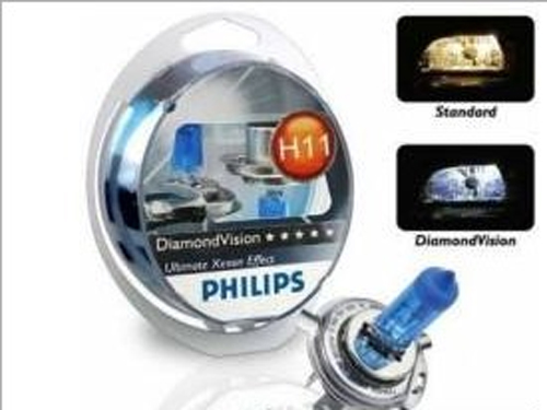 Philips Diamond Vision Headlight Bulb Set