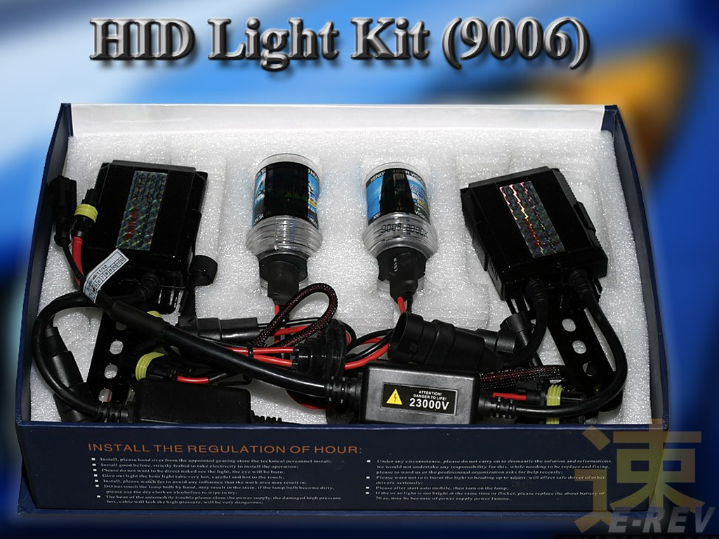 9006 HID Conversion Light Kit