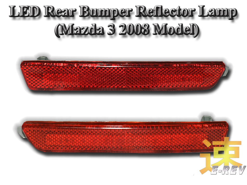 Mazda 3 2008 LED Bumper Reflector Light