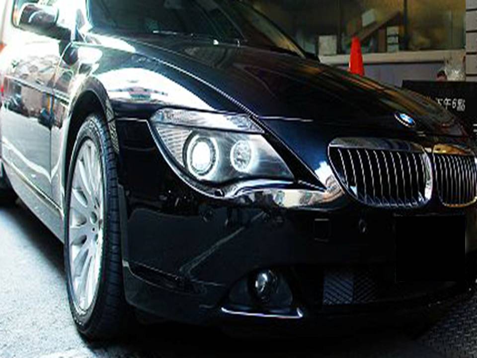 BMW 6 Series E63 Angel Eye White Light Conversion