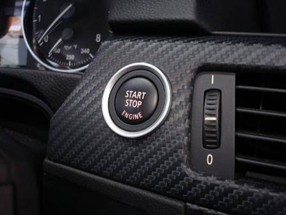 BMW 5 Series Interior Panel Carbon Fibre Wrapping Service