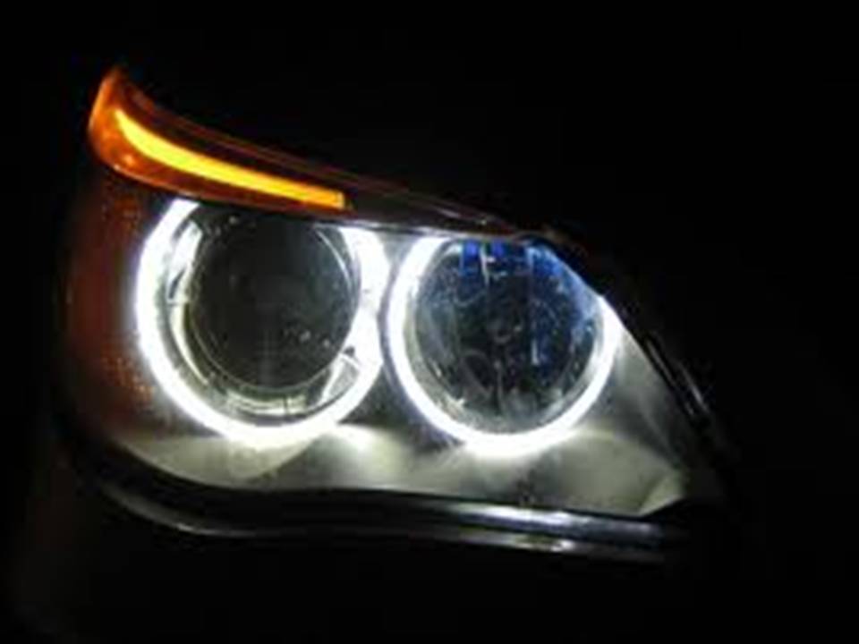 BMW 5 Series E60 Angel Eye White Light Conversion