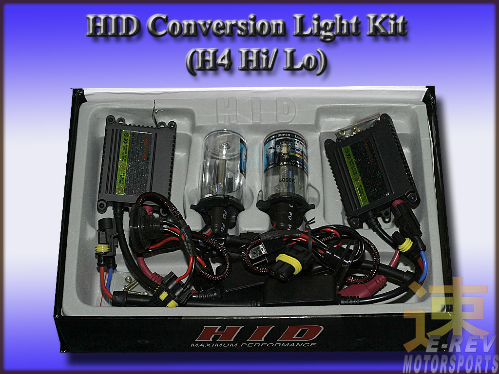 Honda Jazz HID Conversion Light Kit H4 (Hi / Lo Model)