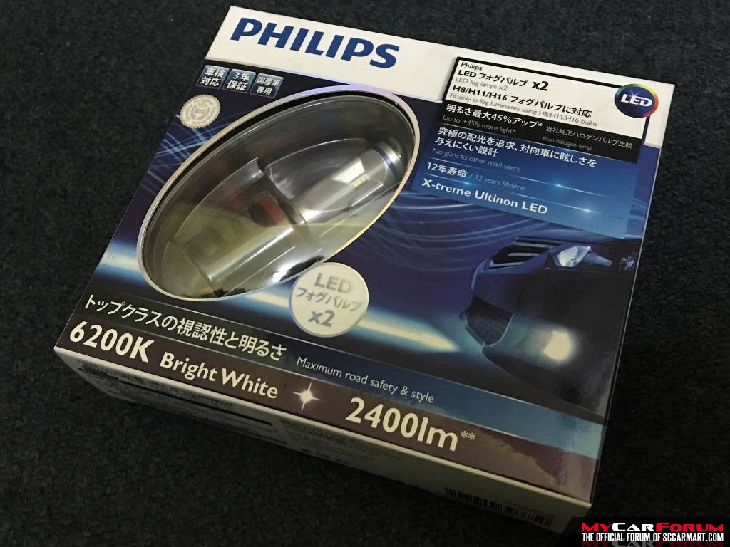 Philips H8/H11/H16 LED Light Bulb