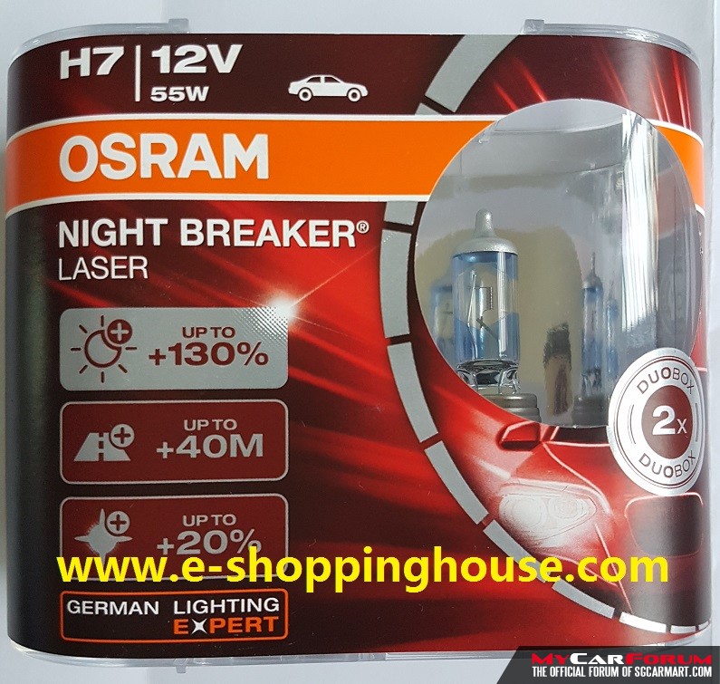 Osram Night Breaker Laser H7