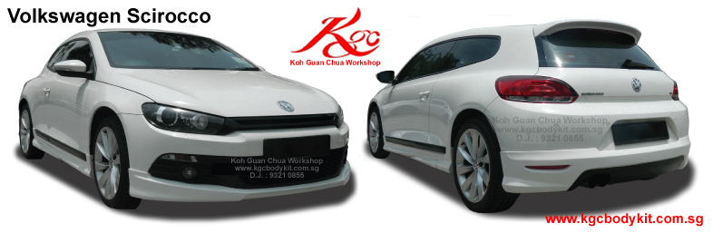 Volkswagen Scirocco Carbon Fibre Full Bodykit (With Free Spray Painting)