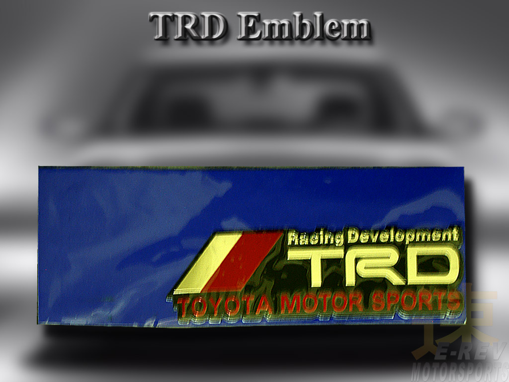 Toyota TRD Emblem