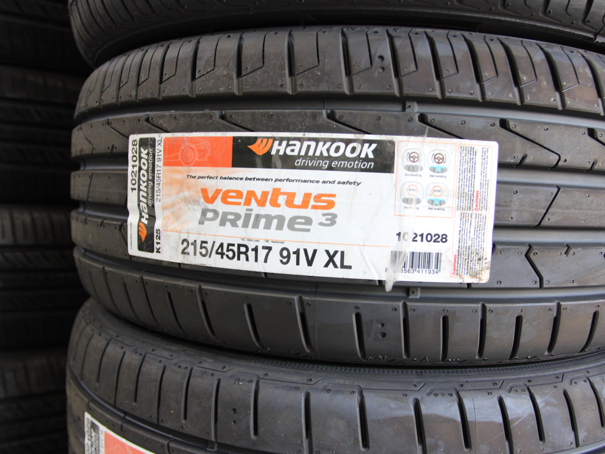 Hankook Ventus Prime3 225/45/R17 Tyre (4 Pcs)