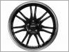 Dotz Shift Glossy Black Polished Lip 16-19" Rim