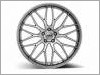 Aez Crest High Gloss Silver 17-21" Rim