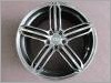 Audi T-106 Sliver 18" Rim (With Tyres)(4 Pcs)