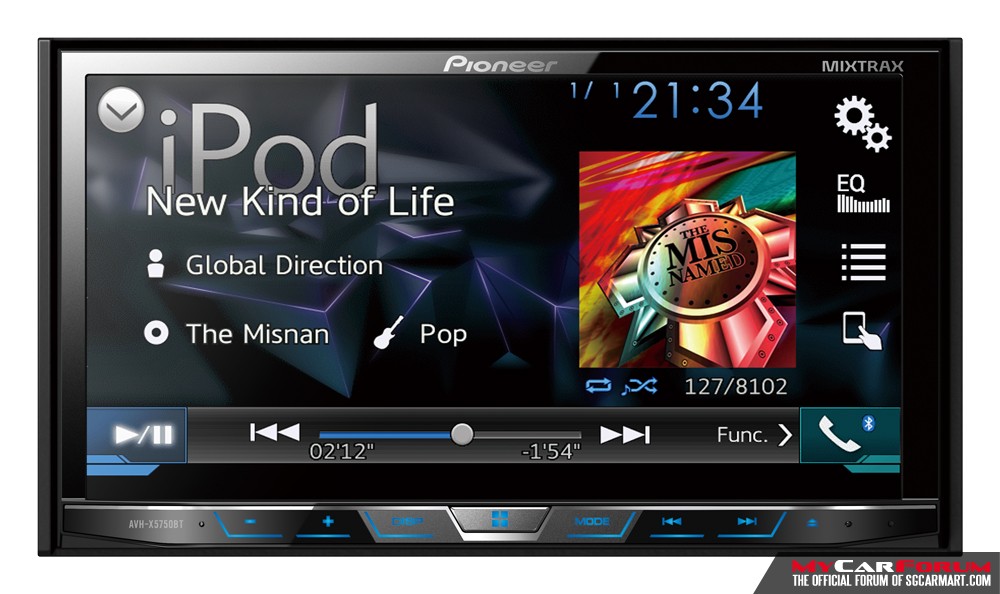 Pioneer AVH-X5850BT DVD Player