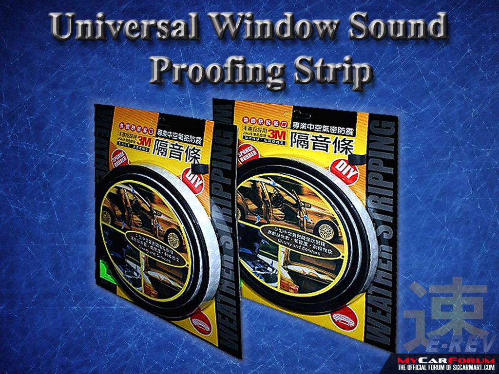 Sound Proofing Window Strip