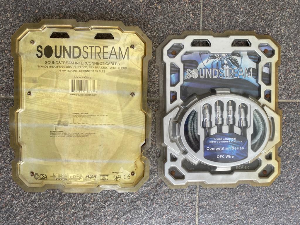 Soundstream 2-Ch Interconnect Cables (Competition Series)