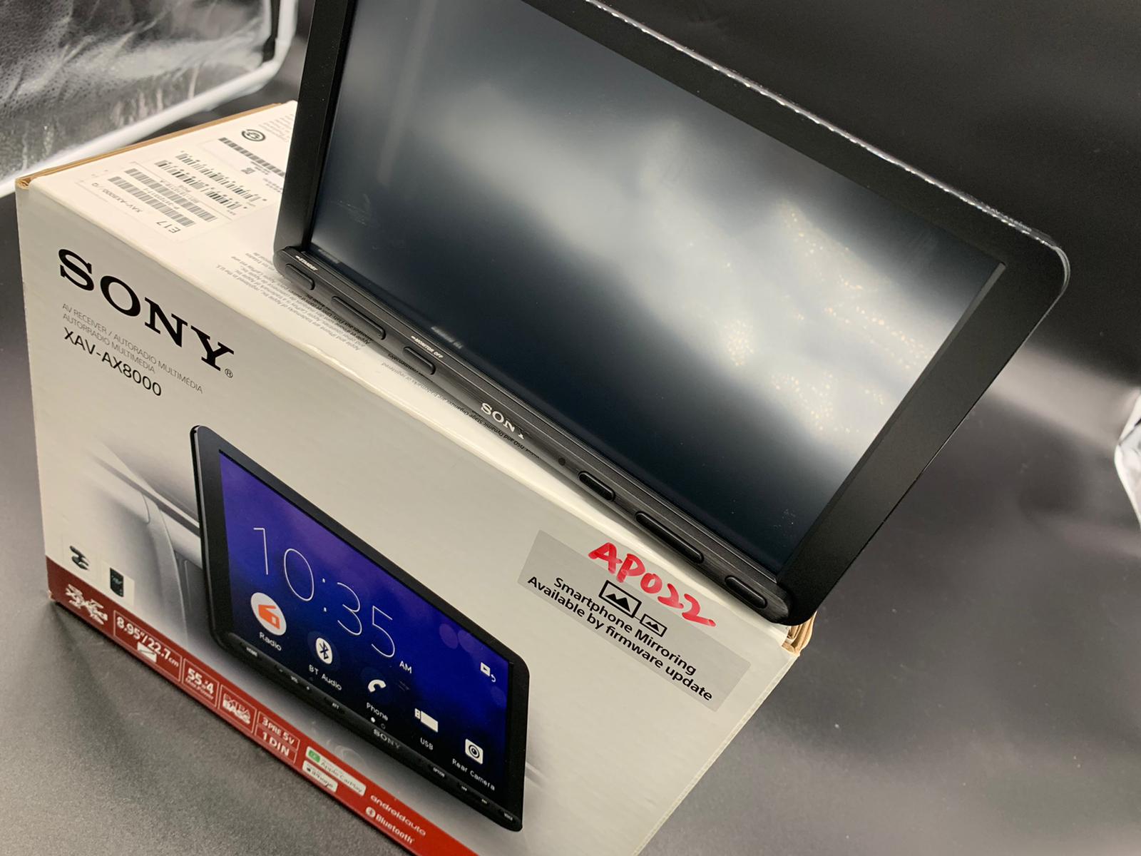 Sony XAV-AX8000 1-DIN 8.95