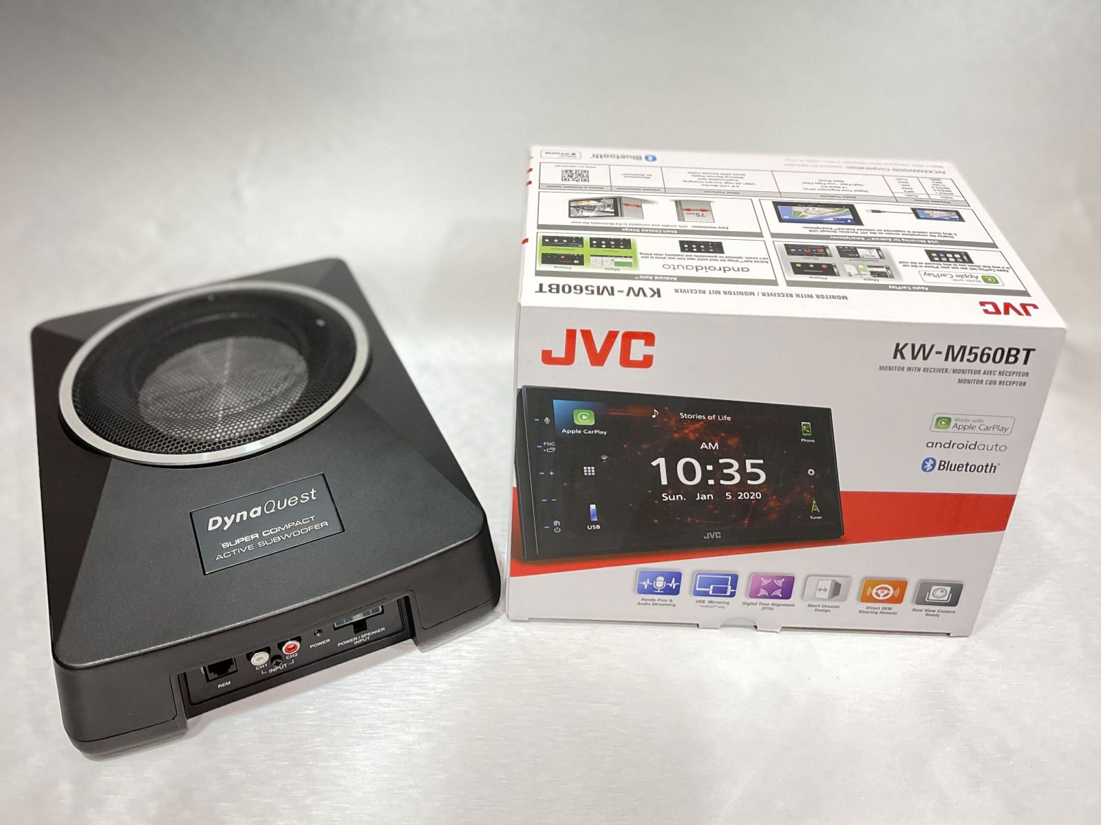 JVC KW-M560BT 6.8