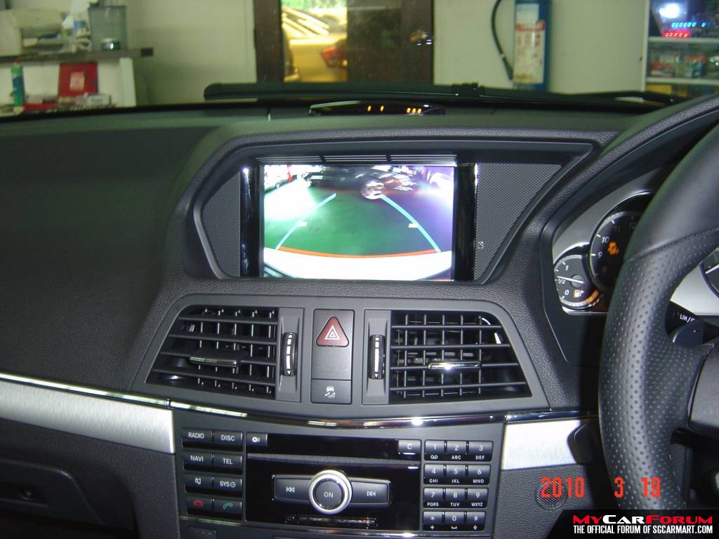 Mercedes E Class MMI Multimedia Interface DVD Player, Reverse Camera & GPS Navigation Upgrade 