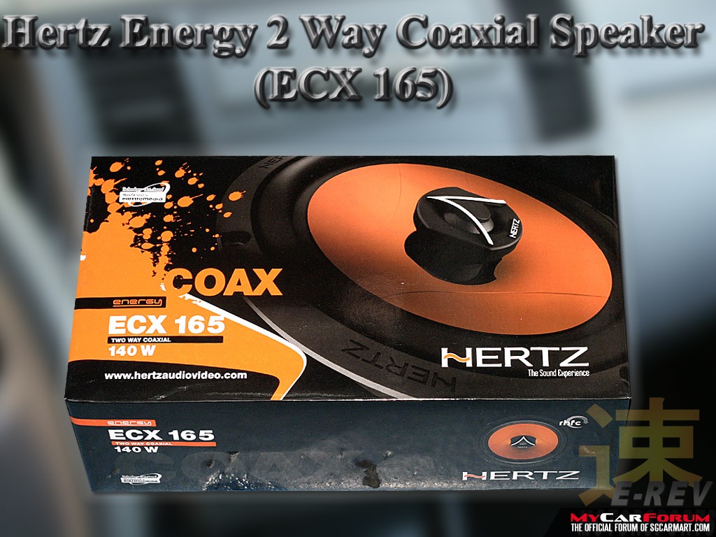 Hertz ECX 165 Coaxial Speaker