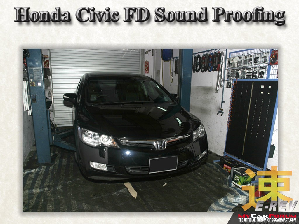  Honda Civic Undercarriage Sound Proofing