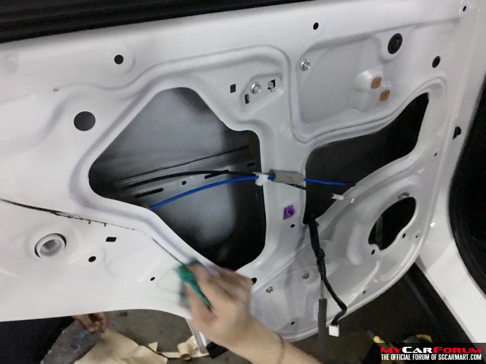 Honda Vezel Door Sound Proofing