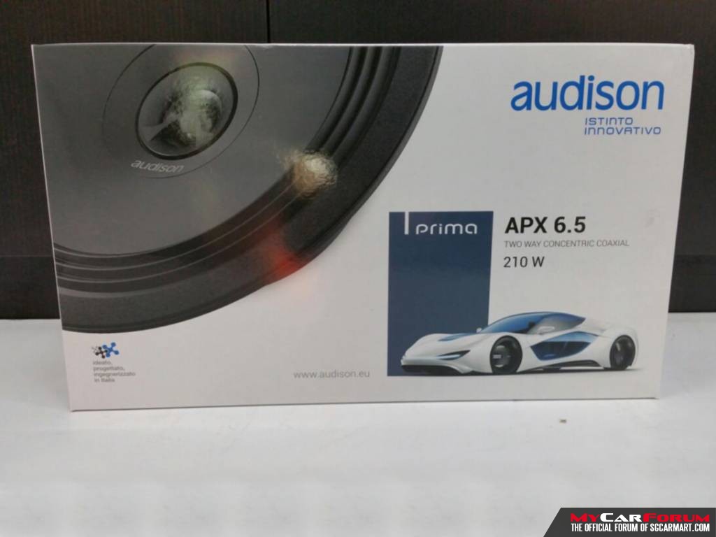 Audison APX 6.5 Coaxial Speakers