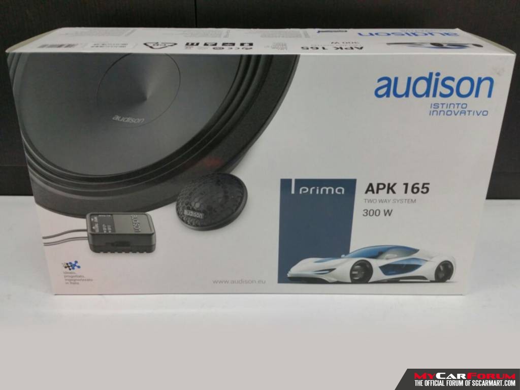 Audison APK 165 Two way Component Speakers