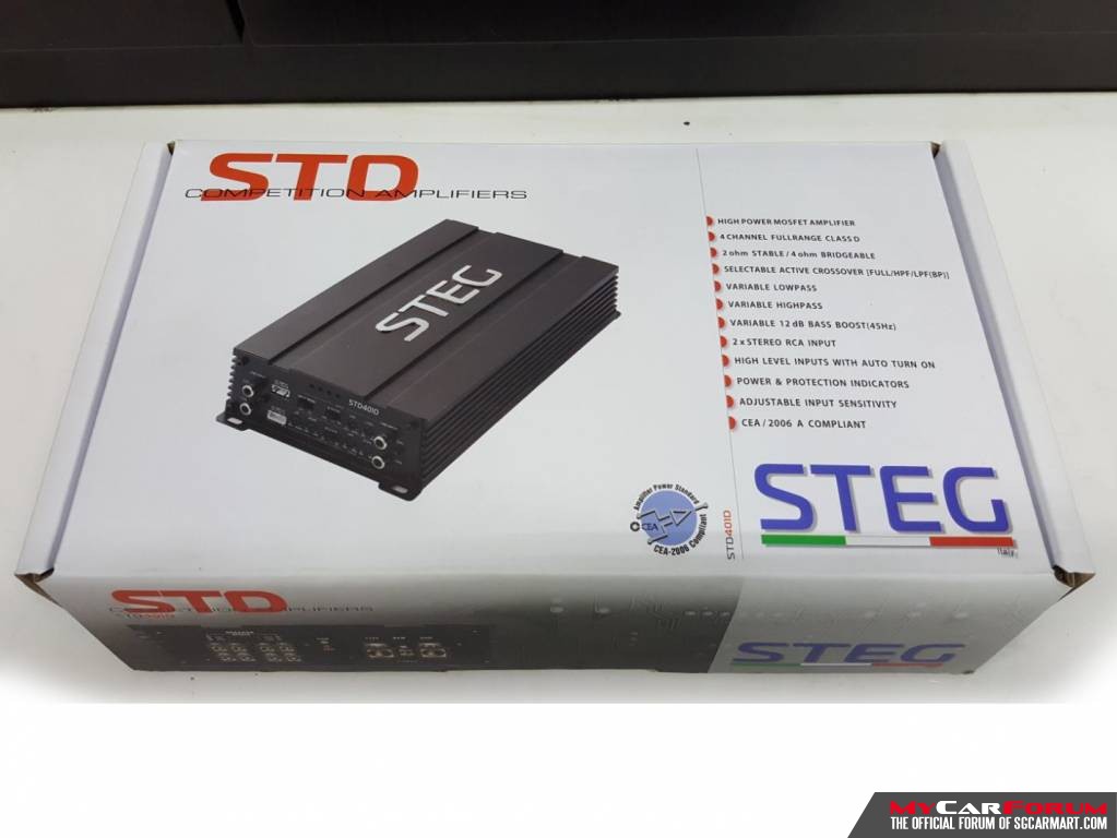 STEG STD401D Multi-channel Amplifier