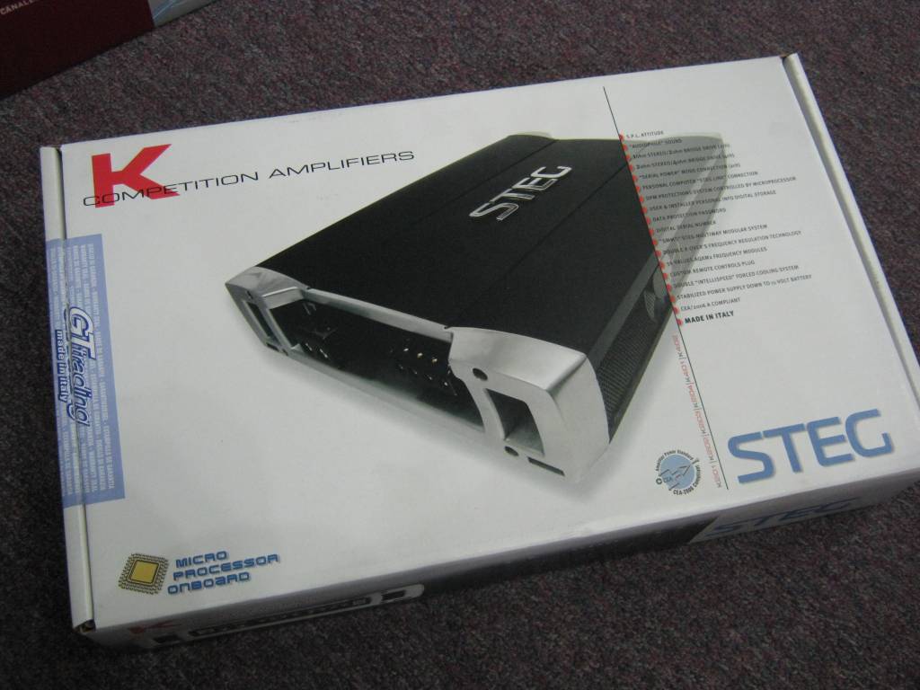 STEG K401 4-channel Amplifier