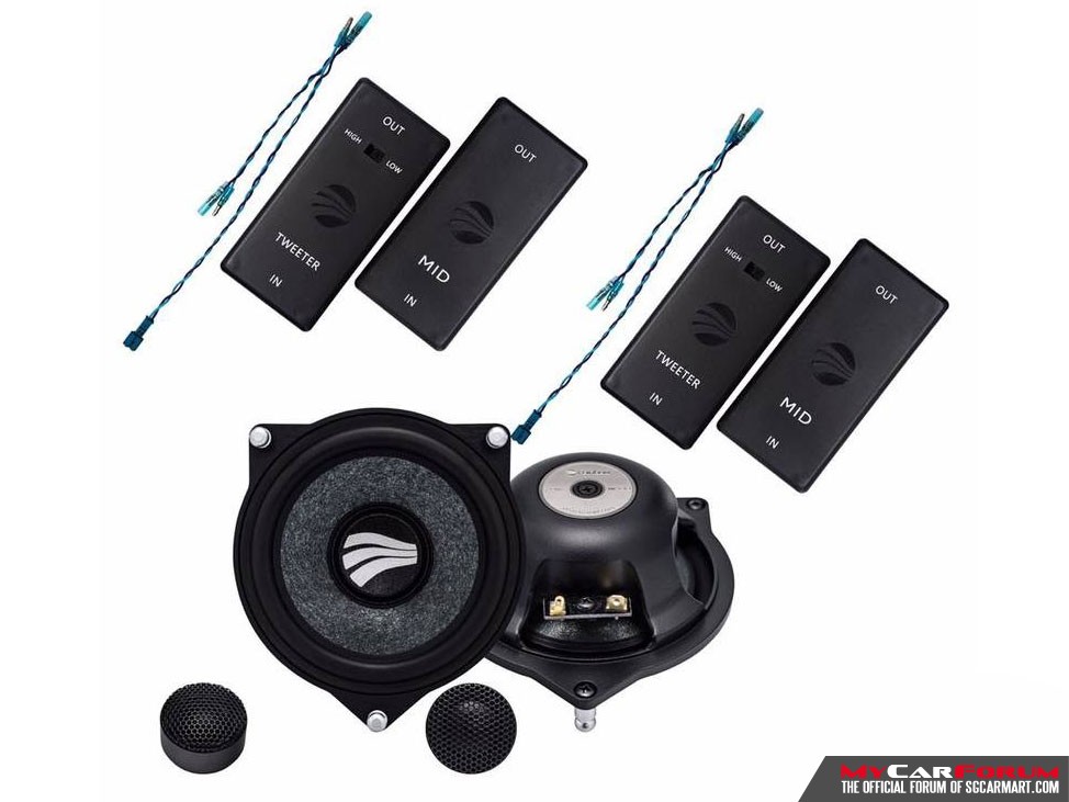 Rainbow MP-C4.2 Mercedes-Benz 2-Way Component Speakers