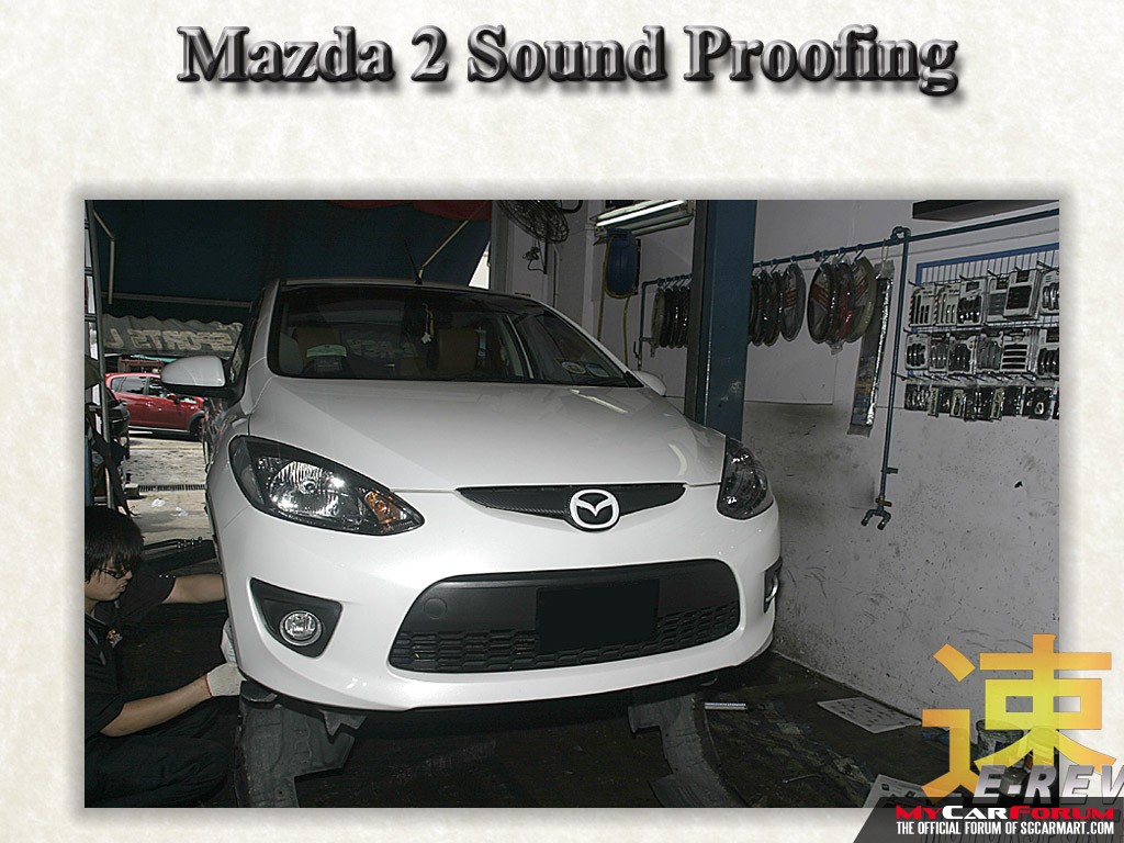 Mazda 2 Undercarriage Sound Proofing