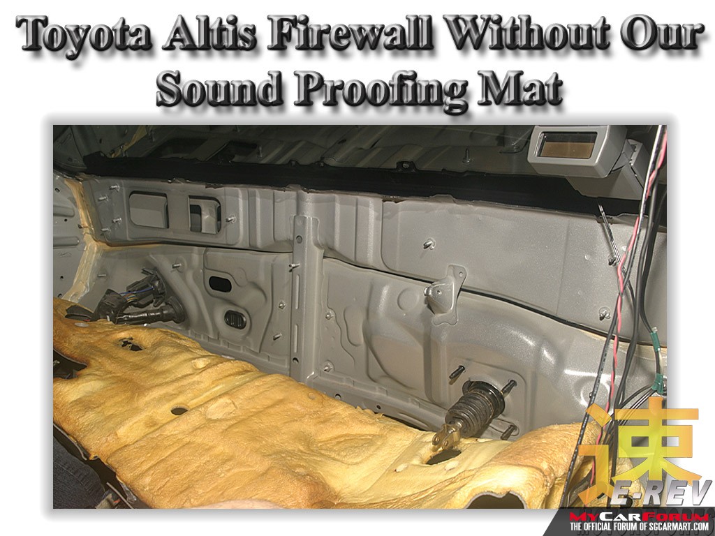 Firewall Sound Proofing