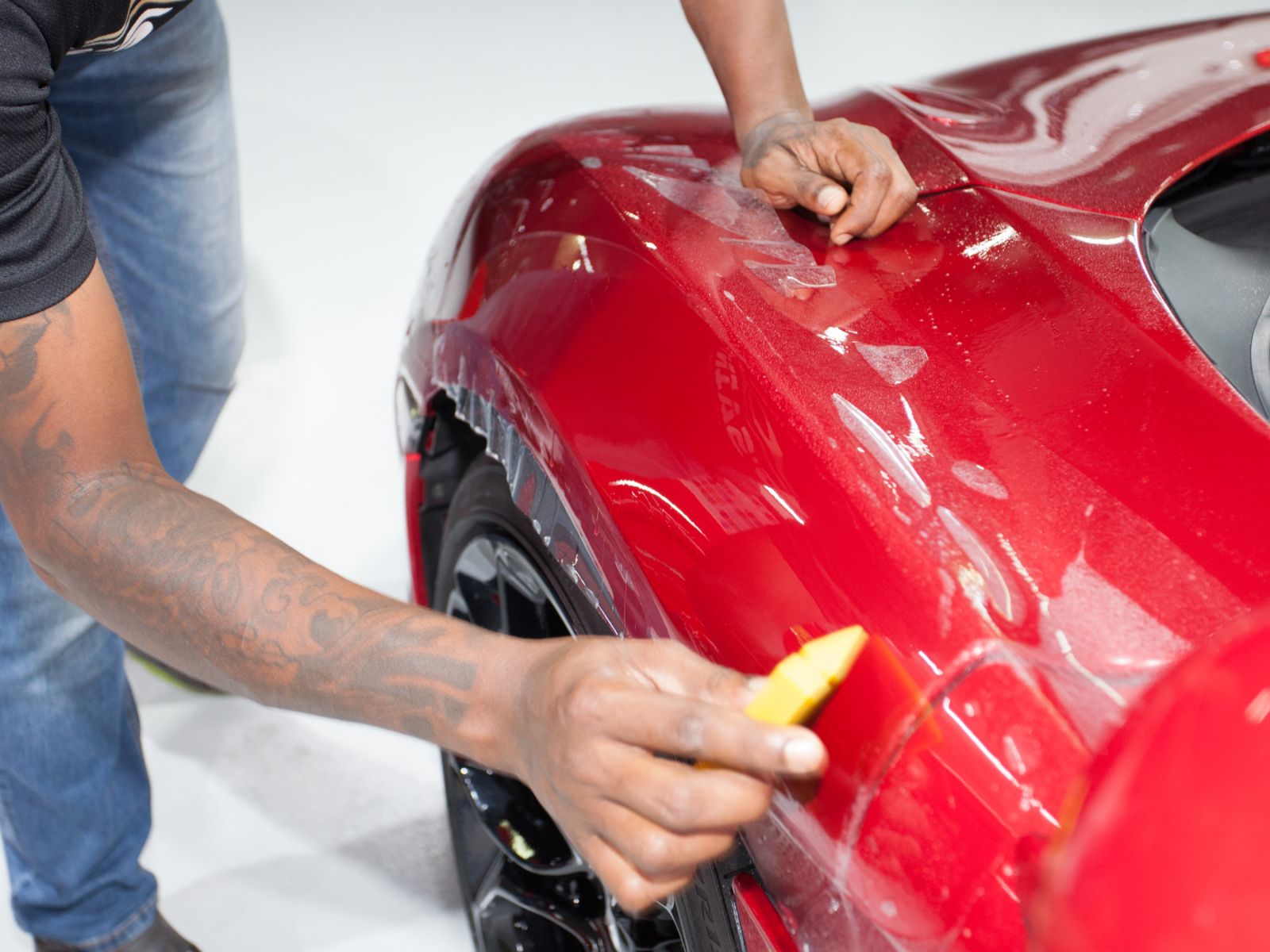 Paint Protection Film Wrapping Service