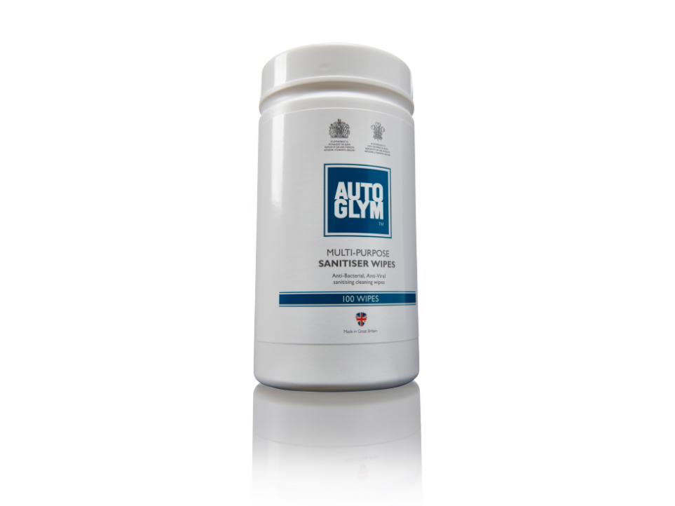 Autoglym Multi-Surface Sanitiser Wipes (500ml)