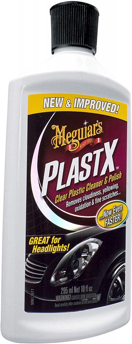 Meguiar's Plast-X Clear Plastic Cleaner & Polish Head Light Restoration